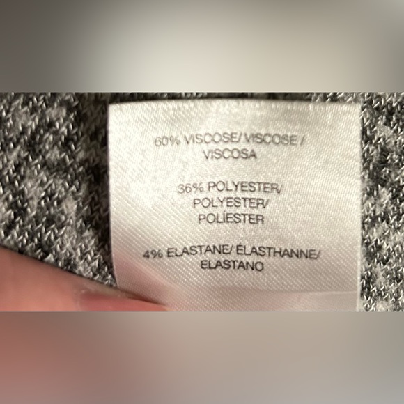 Women's Lucky Brand pullover sweater crew neck, viscose blend super soft XL gray - Picture 5 of 5